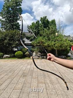AF 40lbs Tatar Recurve Bow 54 Laminated Traditional Hunting Bow for Adult