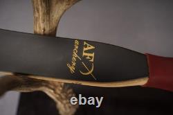 AF 51 40lb BlackQueYue Bow Traditional Recurve Handmade Laminated Horse Archery