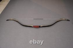 AF 51 40lb BlackQueYue Bow Traditional Recurve Handmade Laminated Horse Archery
