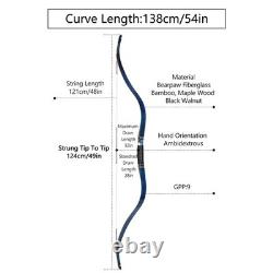 AF Archery 40lbs 54 Traditional Tatar Bow Recurve Bow Handmade Hunting Bow