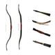Af Archery 50'' Queyue Black Ottoman Recurve Bow Traditional Turkish Style