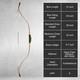 Af Archery 50 Wood Turkish Traditional Recurve Bow For Horseback Hunting