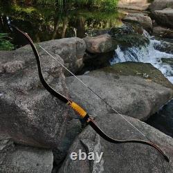 AF Archery 52 Black Fiber Tatar Bow Handmade Traditional Recurve Horse Bow