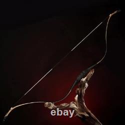 AF Archery 54 Black Tatar Bow Traditional Recurve Bow Hunting Horse Bow