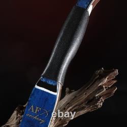 AF Archery 54 Traditional Tatar Bow Recurve Bow Handmade Hunting Bow 40lbs