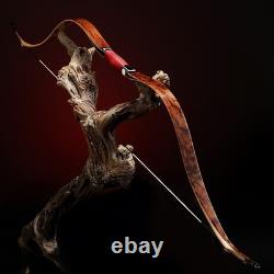 AF Archery 60 Traditional Recurve Bow Chinese Ming Dynasty Bow Short Siyah