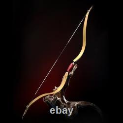 AF Archery 60 Traditional Recurve Bow Chinese Ming Dynasty Bow Short Siyah