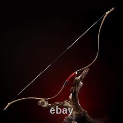 AF Archery 60 Traditional Recurve Bow Chinese Ming Dynasty Bow Short Siyah