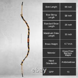 AF Archery 66 Qing Dynasty Bow Haidongqing Laminated Recurve Traditional Bow