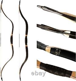 AF Archery Black Tatar Bow 54 Traditional Recurve Bow Laminated Horseback Bow