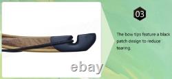 AF Archery Oak Tatar Bow 54 Traditional Recurve Bow for Beginners, 25lbs