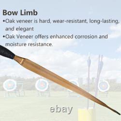 AF Archery Oak Tatar Bow 54 Traditional Recurve Bow for Beginners, 25lbs