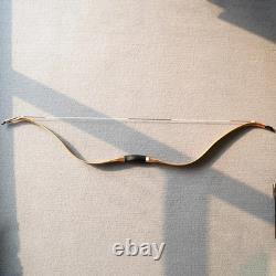 AF Archery Oak Tatar Bow 54 Traditional Recurve Bow for Hunting, 45lbs