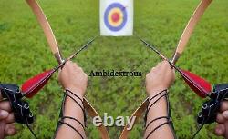 AF Archery Tatar Bow Recurve Bow Horsebow 53 Archery 45lbs Oak