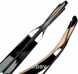 AF Archery Tatar Recurve Bow Traditional 54 for Beginner Bow Hunting Black