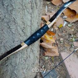 AF Archery Tatar Recurve Bow Traditional 54 for Beginner Bow Hunting Black