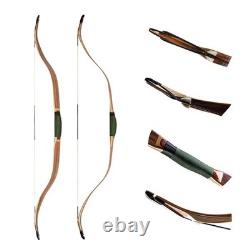 AF Archery Traditional 50 Turkish Horsebow Bamboo Ash Wood Recurve Bow 25-45lbs