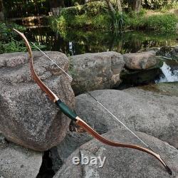 AF Archery Traditional 50in Recurve Bow Turkish Style Wooden Horse Bow 30lbs