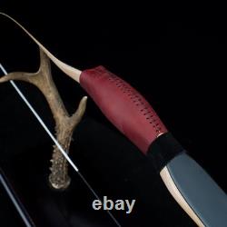 AF Black Laminated QueYue Turkish Recurve Horse Bow 30lb Traditional Hunting Bow