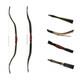 Af Black Queyue 51 Recurve Bow 40lb Traditional Handmade Laminated Horse Bow