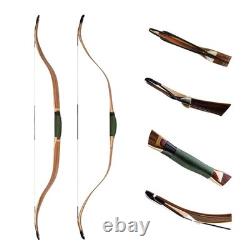 AF Ergonomic Turkish Recurve Bow 51 Durable String Smooth Finish Ambidextrous
