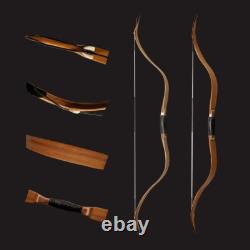 AF Oak Tatar 54 Traditional Recurve Bow 25-45lb Ambidextrous Horseback Archery