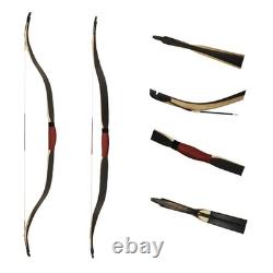 AF QueYue Black Laminated Turkish Horse Recurve Bow 30lb Hunting Archery