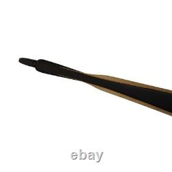AF QueYue Black Laminated Turkish Horse Recurve Bow 45lb Hunting Archery