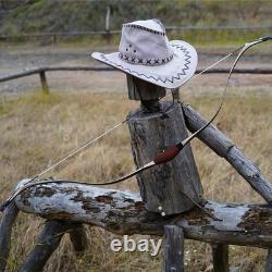 AF QueYue Black Laminated Turkish Horse Recurve Bow 45lb Hunting Archery