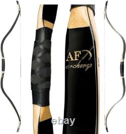 AF Tatar 54 Laminated Traditional Recurve Bow Hunting for Beginner 20-50lbs