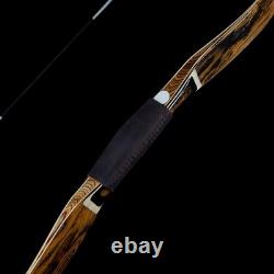 AF Tatar Recurve Bow 54 20-60lb Gold Sandalwood Maple Bamboo Traditional