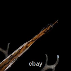 AF Tatar Recurve Bow 54 20-60lb Gold Sandalwood Maple Bamboo Traditional