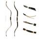 Af Tatar Traditional Bow 54 Recurve Bow Horse Bow For Hunting Youth 20-50lbs