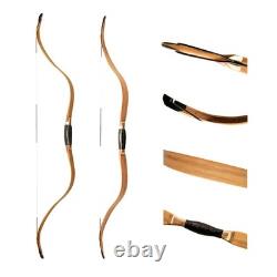 AF Traditional Oak Tatar Recurve Short Bow 54 20-50lb Fiberglass Ambidextrous