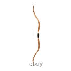 AF Traditional Tatar Recurve Horse Bow 54 30lb Oak Bamboo Ambidextrous Target