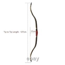 AF Traditional Turkish Bow 50 Wooden Recurve Hunting Bow for Adult 50lbs