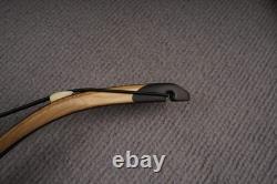 AF Turkish Horseback Recurve Bow 51 45lb Ambidextrous Handmade Black Bow