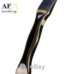 AF archery Handmade Traditional 3k carbon Yuan bow 20-50lbs Recurve bow Longbow