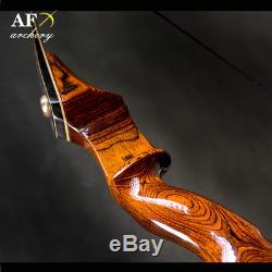 AF archery Takedown Black Wooden Chinese Recurve Archery Bow Hunting Slingshot