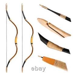 AF archery Traditional Recurve Bow 20-50lbs Horse Bow Wooden