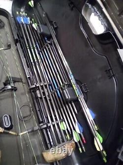 Adult bow arrow archery set