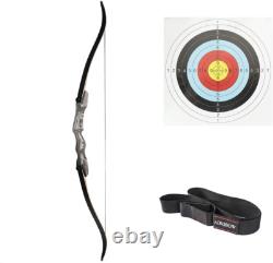 Airobow Takedown Archery Recurve Bow 62 Inch Hunting Bow Right and Left Hand Dra
