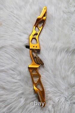 Akusta 25 Tenbris CNC Recurve Riser / Right Hand / Golden Orange