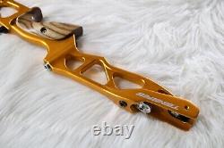 Akusta 25 Tenbris CNC Recurve Riser / Right Hand / Golden Orange