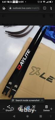 Akusta Recurve Bow With Daylite Limbs, String -RH -Olympic Archery- USA Seller