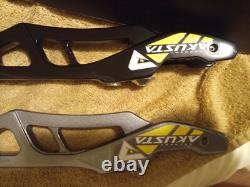 Akusta Recurve Bow With Daylite Limbs, String -RH -Olympic Archery- USA Seller