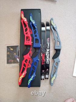 Akusta Recurve Bow With Daylite Limbs, String -RH -Olympic Archery- USA Seller