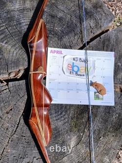 Almost modern Acadian Woods Archery TD recurve 65#