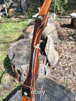 Almost modern Acadian Woods Archery TD recurve 65#