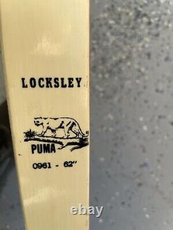 Antique Bow Locksley Puma 0961-62 Xl61-2051